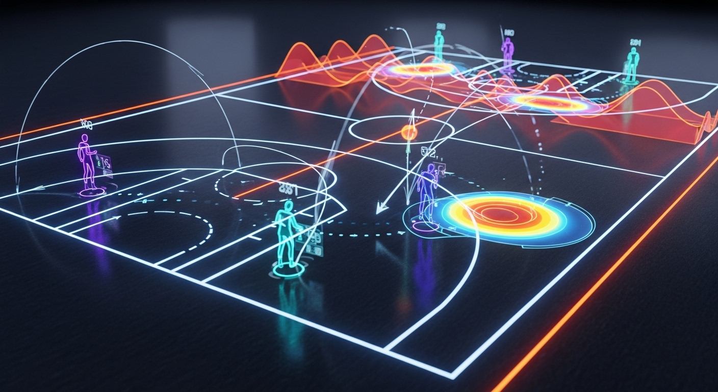 Tactical analysis and player positioning in modern basketball sports games